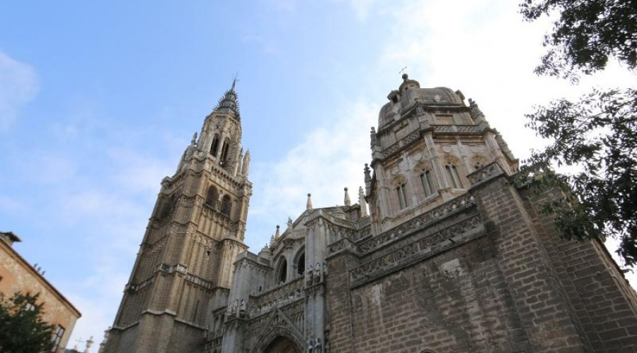 Obras de emergencia en la cubierta de la Catedral de Toledo